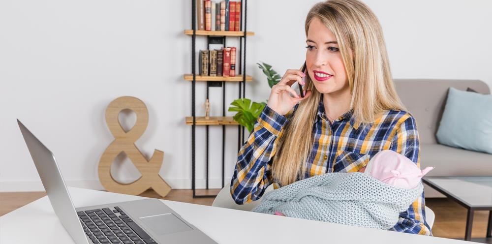Working at Home Moms